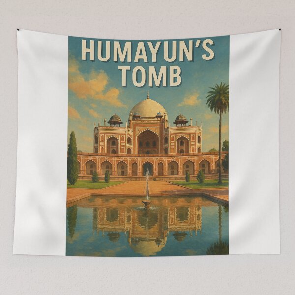 Item preview, Humayun’s Tomb, Nizamuddin Area, Delhi designed and sold by Places On Earth.