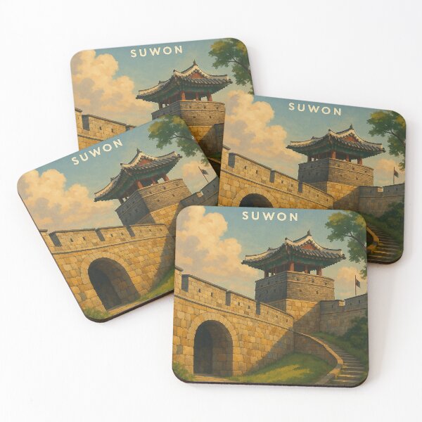 Item preview, Hwaseong Fortress Tower, Suwon, South Korea designed and sold by Places On Earth.