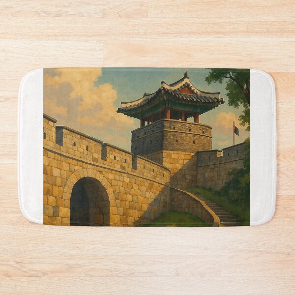 Item preview, Hwaseong Fortress Tower, Suwon, South Korea designed and sold by Places On Earth.