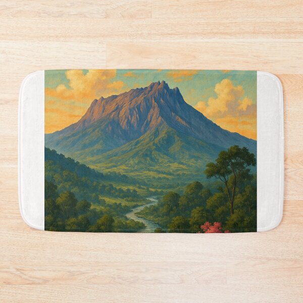Item preview, Mount Kinabalu in Sabah, Malaysian Borneo designed and sold by Places On Earth.