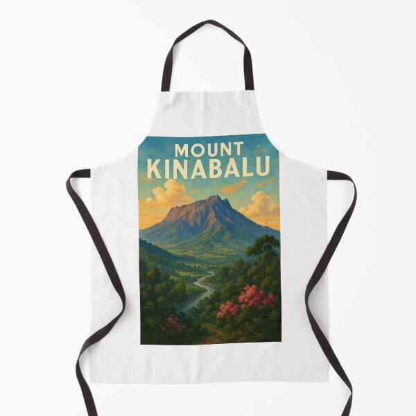 Item preview, Mount Kinabalu in Sabah, Malaysian Borneo designed and sold by Places On Earth.