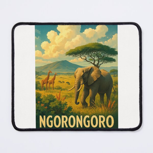 Item preview, Ngorongoro Conservation Area, Tanzania designed and sold by Places On Earth.