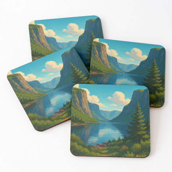 Item preview, Western Brook Pond, Gros Morne National Park, Newfoundland designed and sold by Places On Earth.