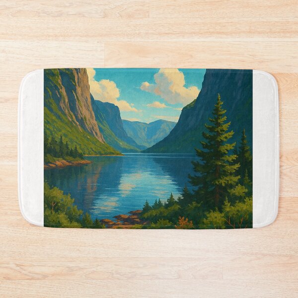 Item preview, Western Brook Pond, Gros Morne National Park, Newfoundland designed and sold by Places On Earth.