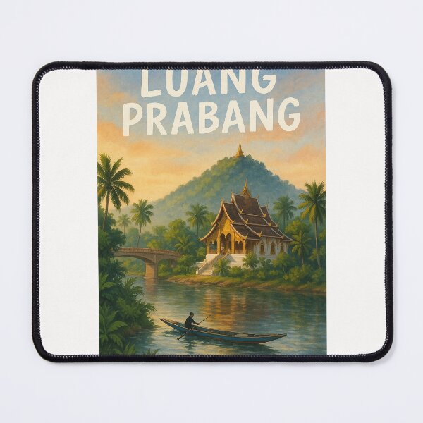 Item preview, Luang Prabang, Mekong River Valley, Laos designed and sold by Places On Earth.