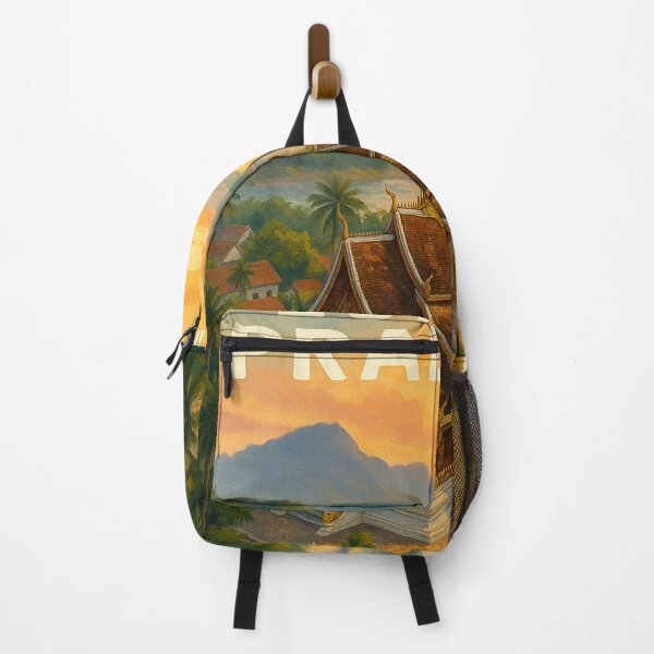 Item preview, Luang Prabang at Sunset, Northern Laos designed and sold by Places On Earth.