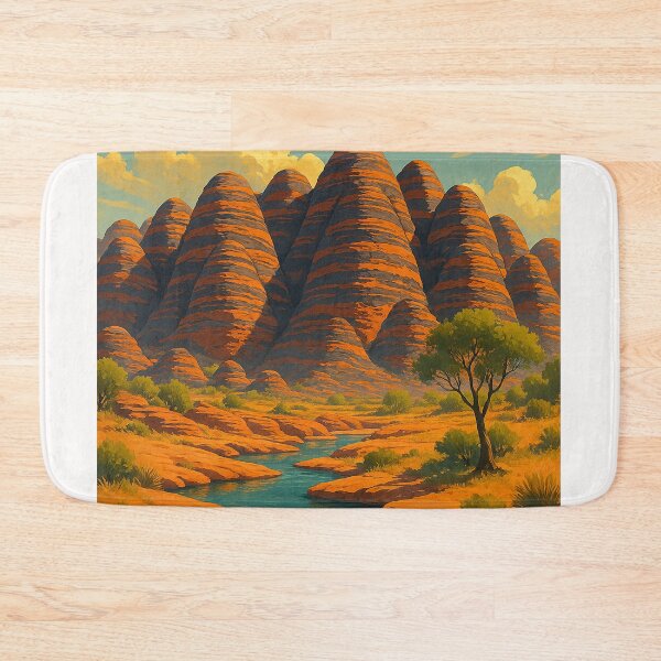 Item preview, Purnululu National Park, Western Australia designed and sold by Places On Earth.