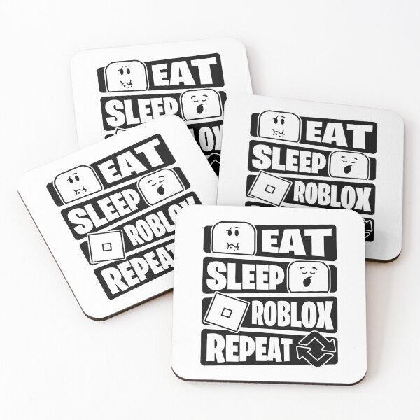 Item preview, Eat Sleep Roblox Repeat Funny Gamer Saying designed and sold by Kubala Designs.