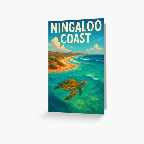 Item preview, Ningaloo Coast, Western Australia designed and sold by Places On Earth.