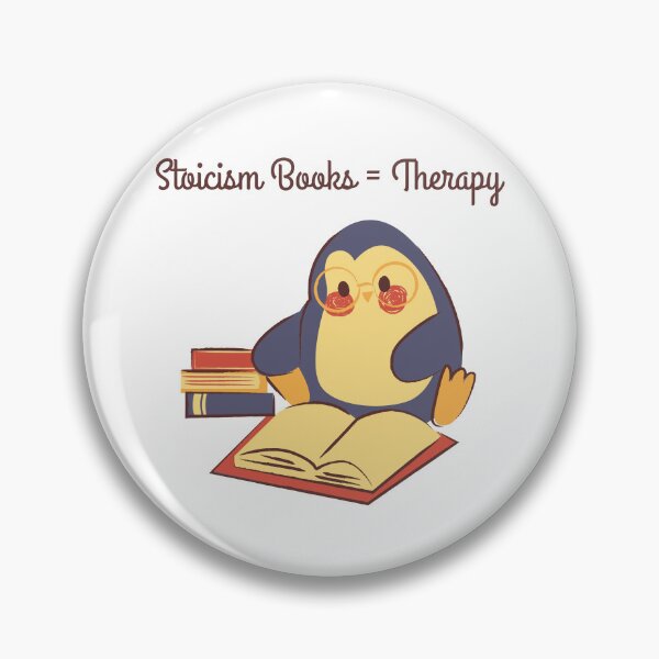 Item preview, My Best Books on Stoicism = Therapy |  The Little book of Stoicism designed and sold by LexaArtworks.
