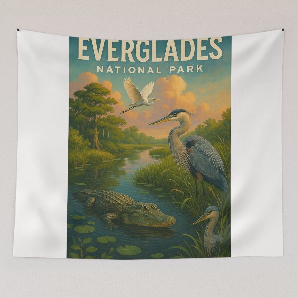 Item preview, Everglades National Park, Florida, United States designed and sold by Places On Earth.