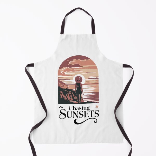 Item preview, Chasing Sunsets Retro Beach Wave Print – Vintage Ocean Surf Poster, Sunset Coastal Wall Art, Boho Summer Travel Decor for Beach Lovers and Wanderers designed and sold by MONOVINT.