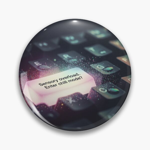 Item preview, "Sensory Overload Keyboard" Glitchcore Digital Design designed and sold by Riqis.co Shop.