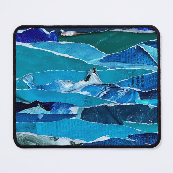 Item preview, Dreamlike Fish in Floating Sky Collage designed and sold by vmrshnkvart.