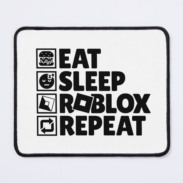 Item preview, Eat Sleep Roblox Repeat Funny Gamer Saying designed and sold by Kubala Designs.