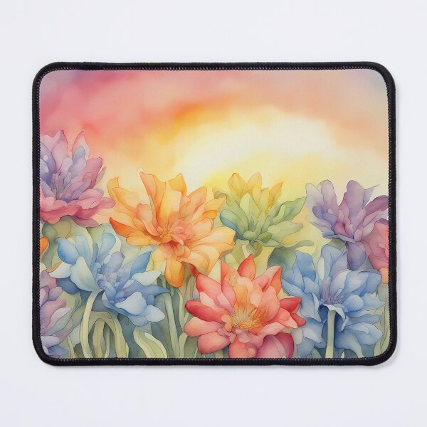 Item preview, Rainbow Coloured Meadow designed and sold by CalmnessbyChoice.