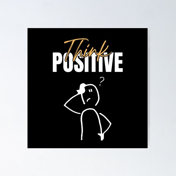 Item preview, Think Positive designed and sold by Hirayas_Collection.