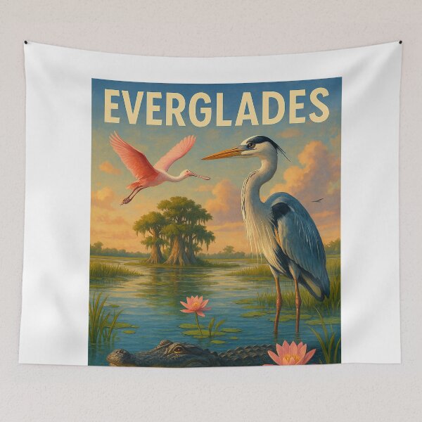 Item preview, Everglades National Park, South Florida Wetlands designed and sold by Aryabek.