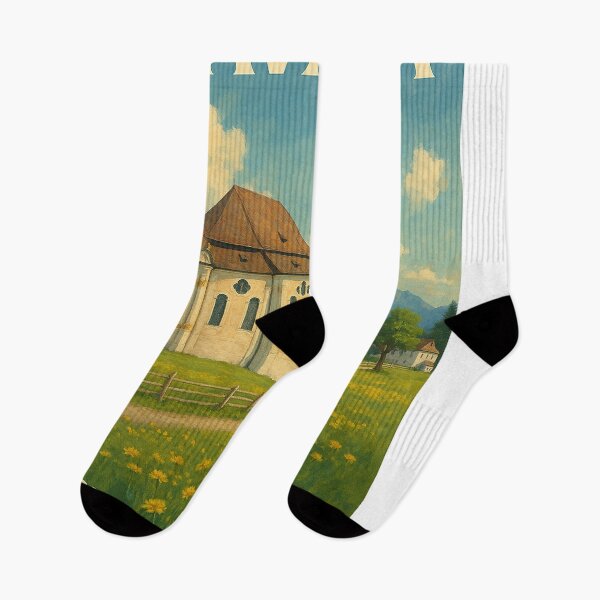 Item preview, Wieskirche in the Meadows, Steingaden, Bavaria designed and sold by Aryabek.