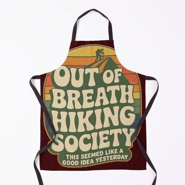 Item preview, Out of Breath Hiking Society designed and sold by KingmmmMiC.