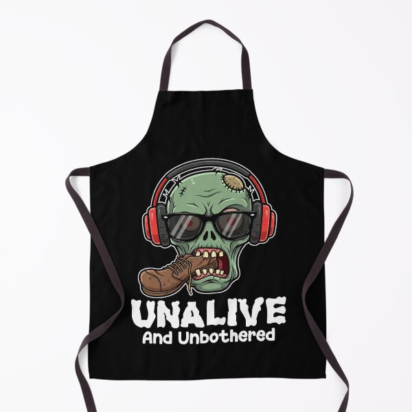Item preview, UNALIVE AND UNBOTHERED - ZOMBIE HALLOWEEN designed and sold by KEF Custom.