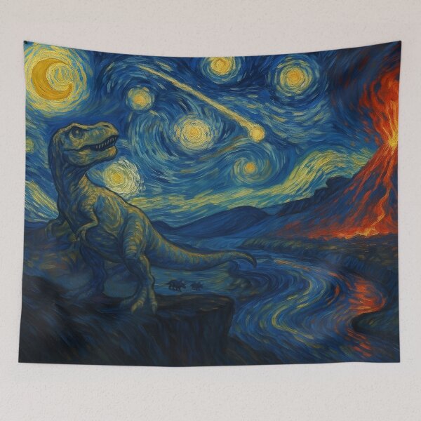 Item preview, Dino Van Gogh designed and sold by MIKELopez.