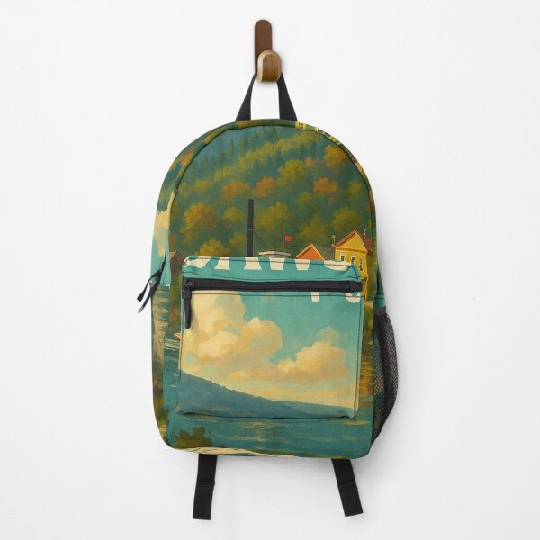 Item preview, Waterfront View of Dawson City Yukon designed and sold by Aryabek.