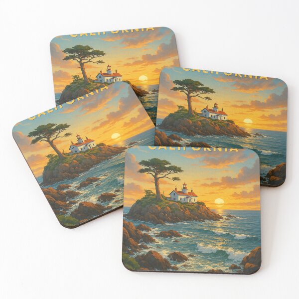 Item preview,  Battery Point Lighthouse, Crescent City California designed and sold by Aryabek.