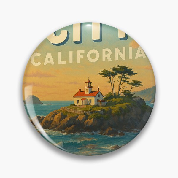 Item preview,  Sunset at Battery Point Lighthouse, Crescent City designed and sold by Aryabek.