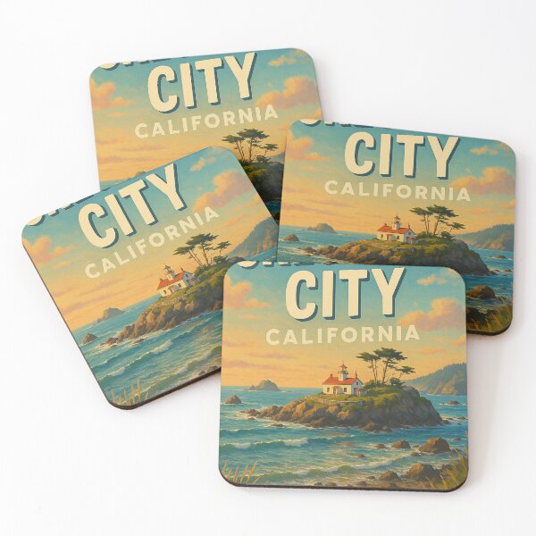 Item preview,  Sunset at Battery Point Lighthouse, Crescent City designed and sold by Aryabek.