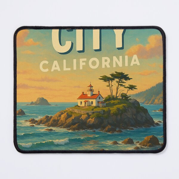 Item preview,  Sunset at Battery Point Lighthouse, Crescent City designed and sold by Aryabek.