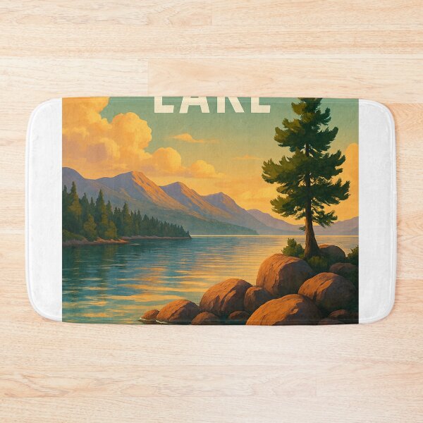 Item preview,  Flathead Lake Sunset in the Rocky Mountains designed and sold by Aryabek.