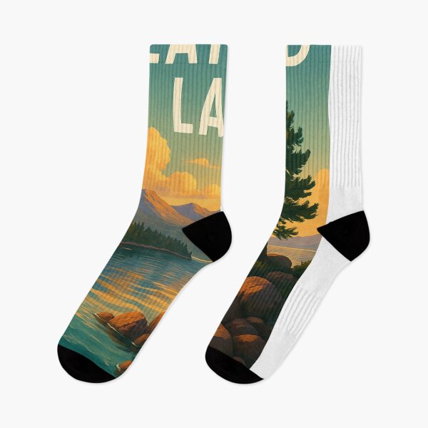 Item preview,  Flathead Lake Sunset in the Rocky Mountains designed and sold by Aryabek.
