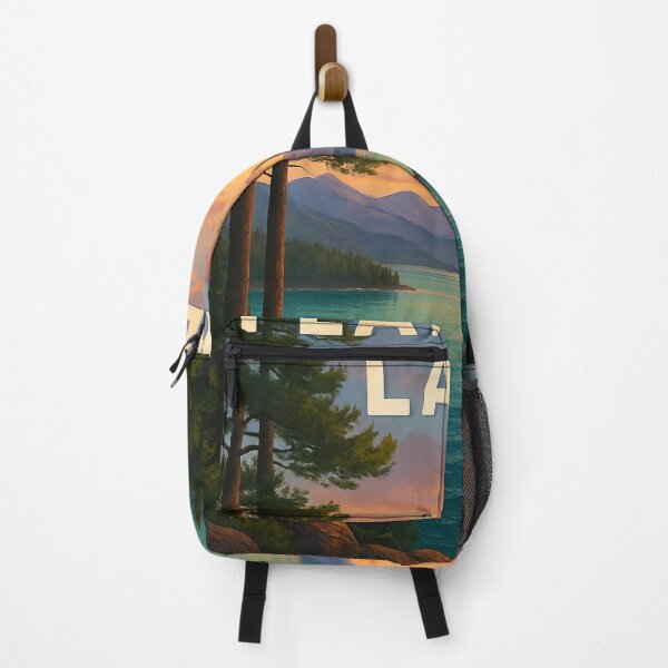 Item preview, Sunrise Over Flathead Lake and Island Vista designed and sold by Aryabek.