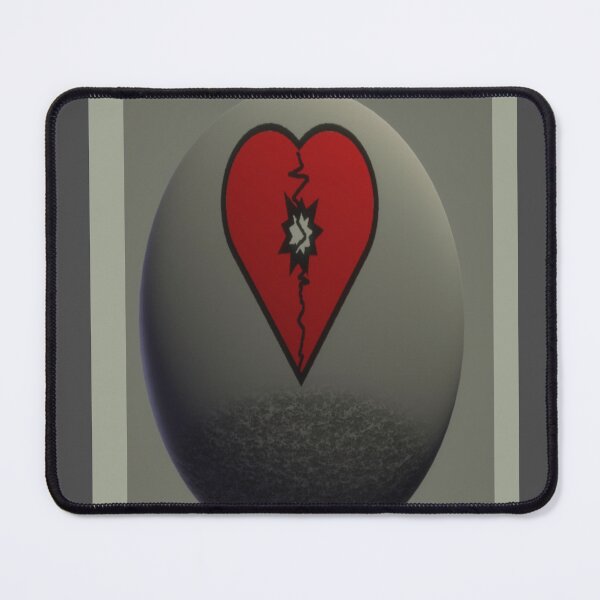 Item preview, Broken Heart on Egg Digital Art Print designed and sold by Diclebaybas.