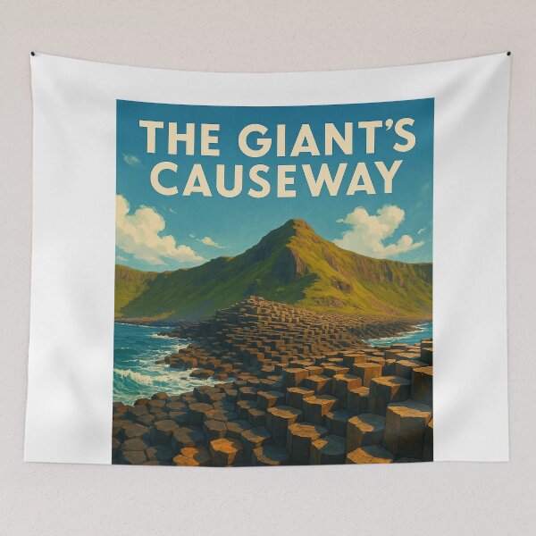 Item preview,  Giant’s Causeway and Antrim Coast View designed and sold by Aryabek.