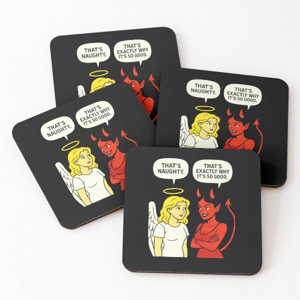 Item preview, Angel vs. Devil - A Tempting Conversation designed and sold by Nexiocustom.