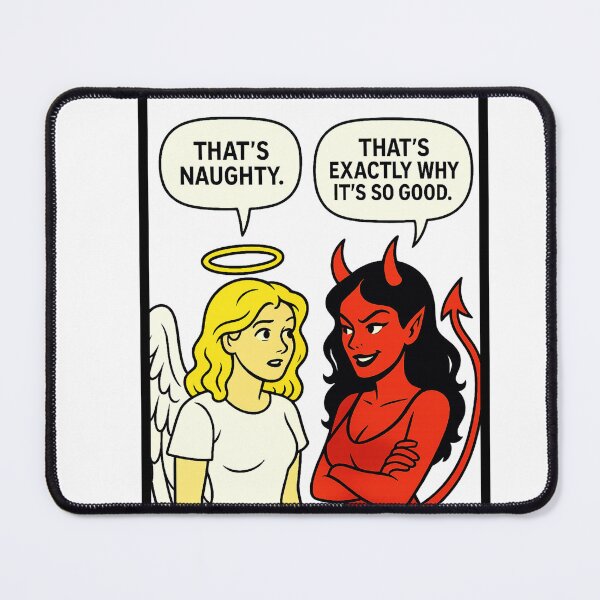 Item preview, Angel vs. Devil - A Tempting Conversation designed and sold by Nexiocustom.