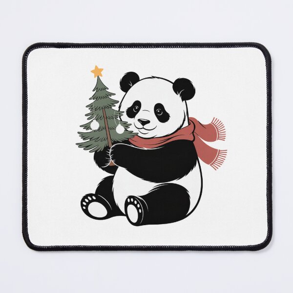 Item preview, Christmas Panda designed and sold by NicolasGlowArt.