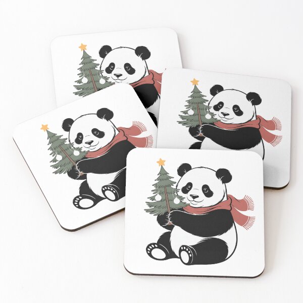 Item preview, Christmas Panda designed and sold by NicolasGlowArt.