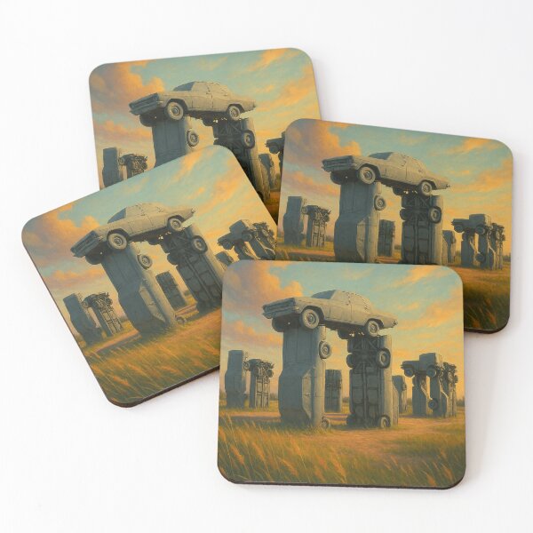 Item preview,  Sunset at Carhenge, Alliance Nebraska designed and sold by Aryabek.