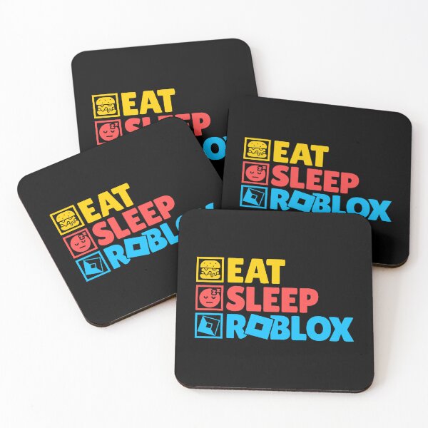 Item preview, Eat Sleep Roblox Repeat designed and sold by Kubala Designs.