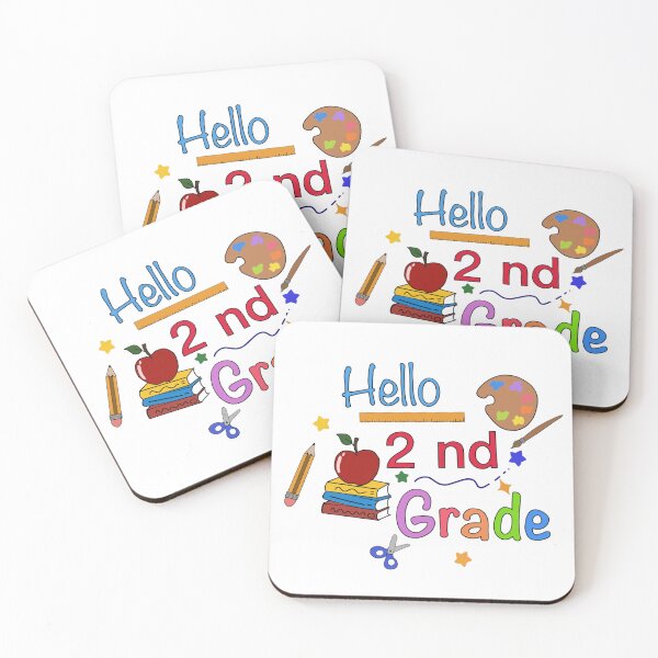 Item preview, Hello 2nd Grade Cute Back to School Design designed and sold by baty74.