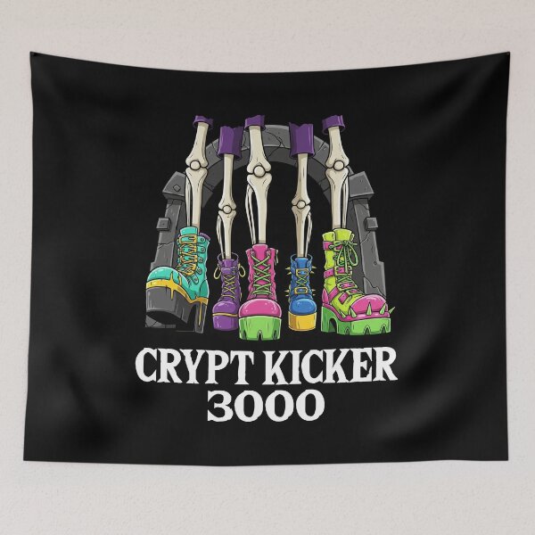 Item preview, CRYPT KICKER 3000 - SKELETON HALLOWEEN designed and sold by KEF Custom.