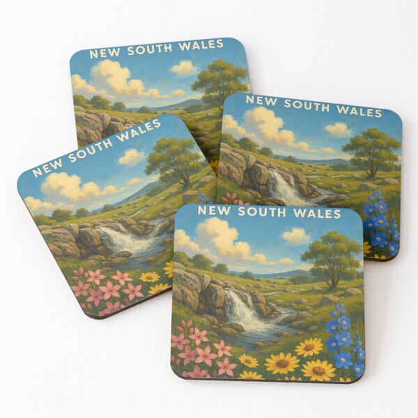 Item preview, Wildflowers and Waterfalls in Uralla, New South Wales designed and sold by Aryabek.