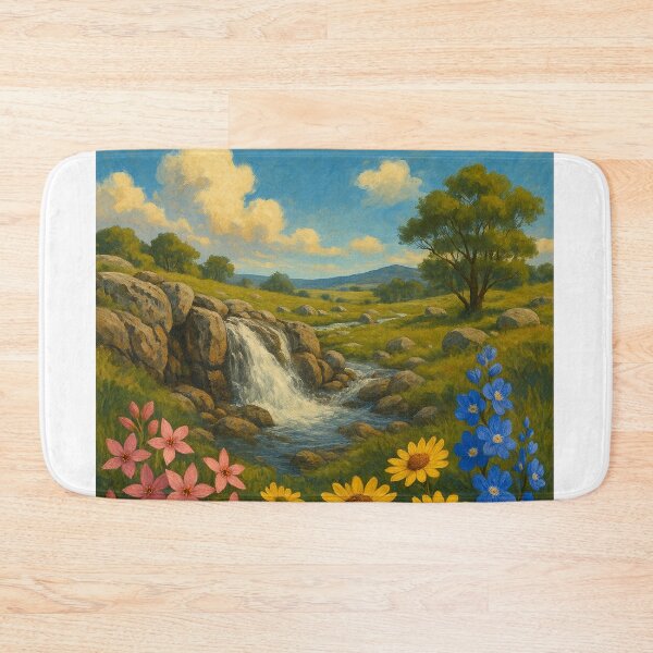 Item preview, Wildflowers and Waterfalls in Uralla, New South Wales designed and sold by Aryabek.