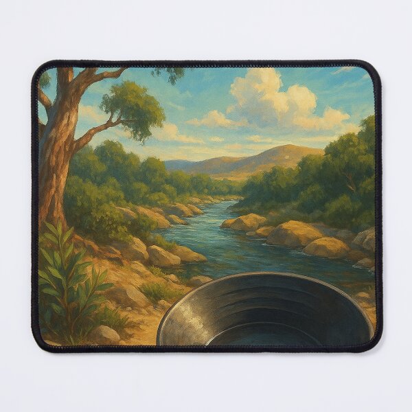 Item preview, Gold Panning Creek in Uralla, New South Wales designed and sold by Aryabek.