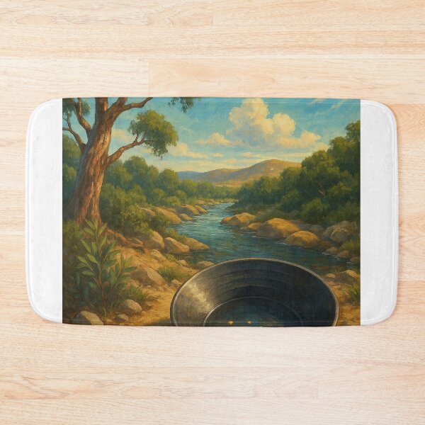 Item preview,  Gold Panning Creek in Uralla, New South Wales designed and sold by Aryabek.