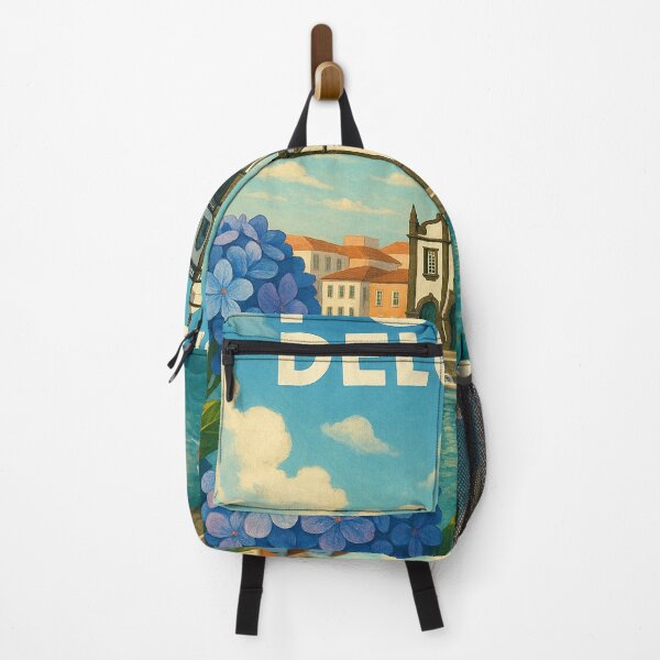 Item preview, Coastal Marina and Church, Ponta Delgada, Azores designed and sold by Aryabek.
