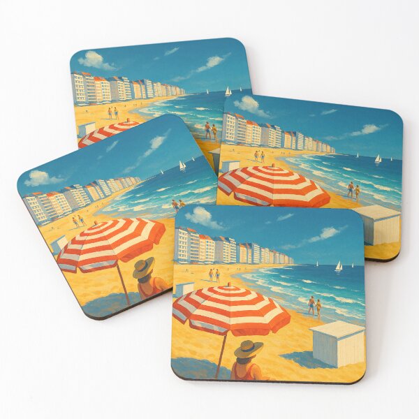 Item preview,  North Sea Views from Knokke-Heist Beach designed and sold by Aryabek.